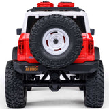 Axial 1/24 SCX24 Ford Bronco Heritage Edition 4X4 RTR Brushed Rock Crawler (Battery & Charger Included), Red