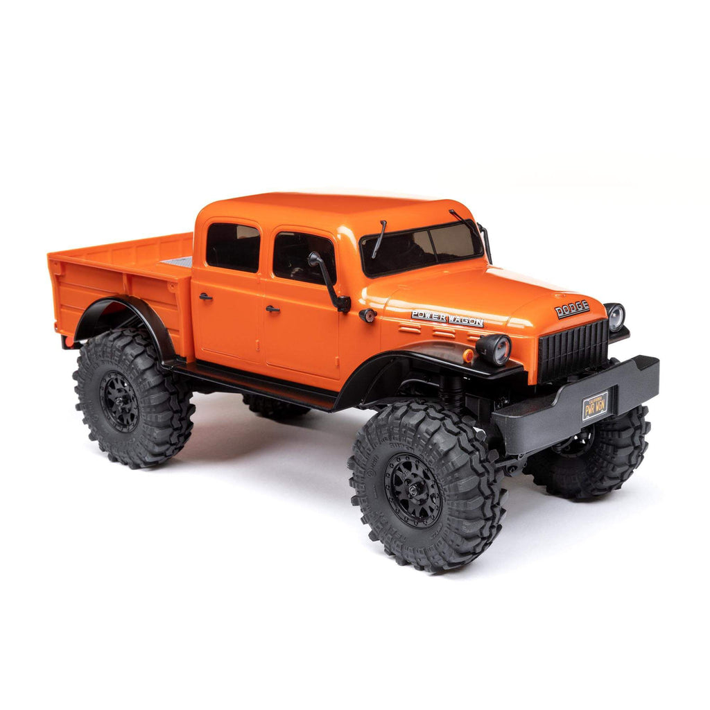 Axial SCX24 40's 4 Door Dodge Power Wagon, Orange:1/24 4WD-RTR