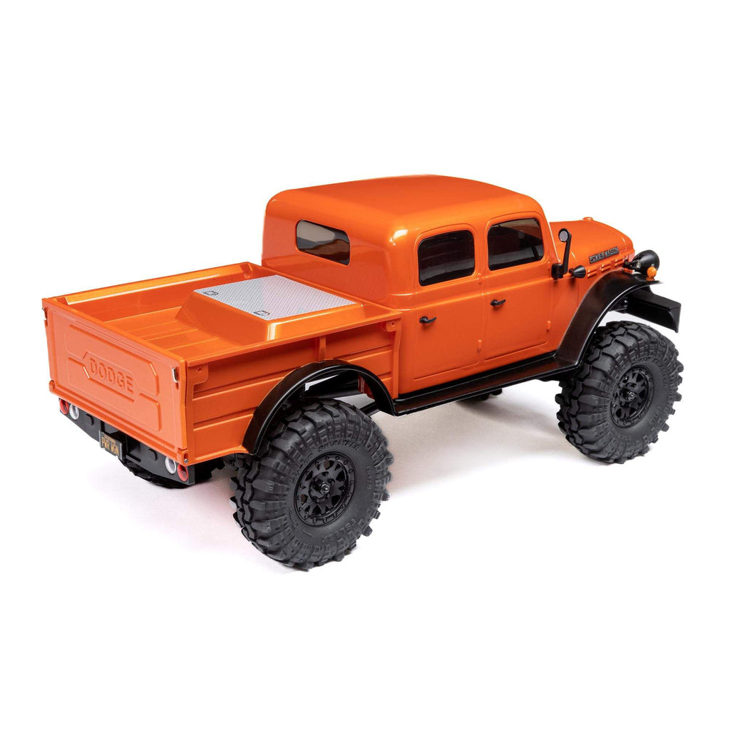 Axial SCX24 40's 4 Door Dodge Power Wagon, Orange:1/24 4WD-RTR