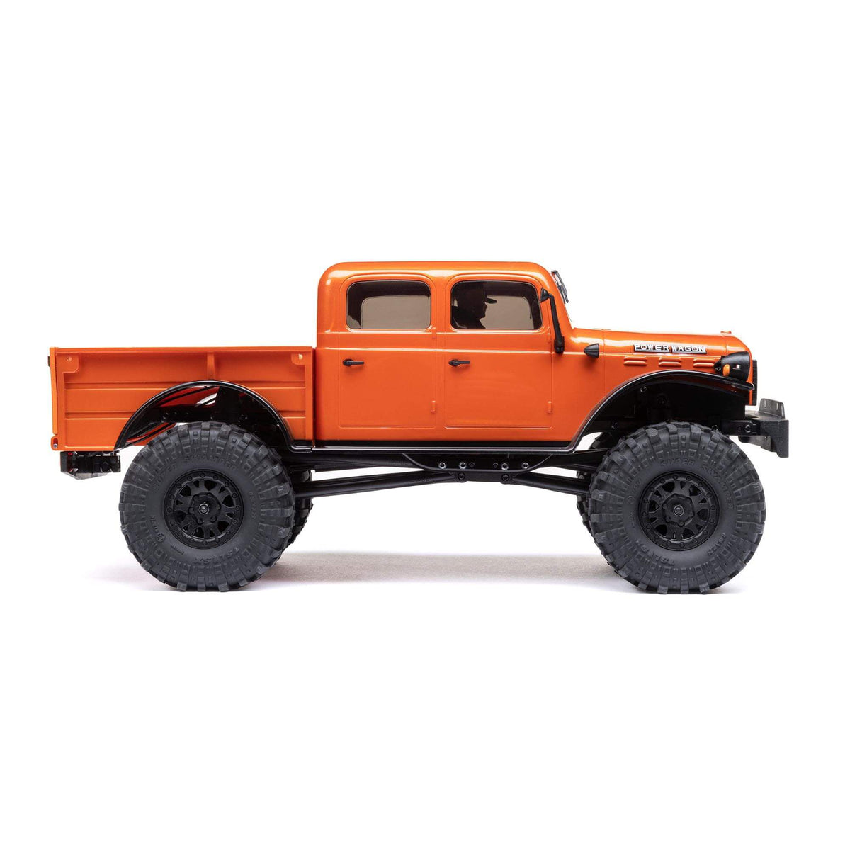 Axial SCX24 40's 4 Door Dodge Power Wagon, Orange:1/24 4WD-RTR