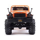 SCX24 40's 4 Door Dodge Power Wagon, Orange:1/24 4WD-RTR