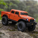 SCX24 40's 4 Door Dodge Power Wagon, Orange:1/24 4WD-RTR