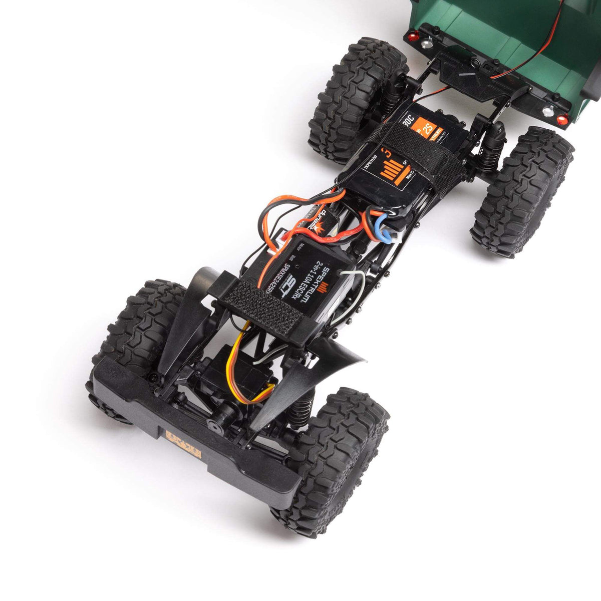 Axial SCX24 40's 4 Door Dodge Power Wagon, Orange:1/24 4WD-RTR
