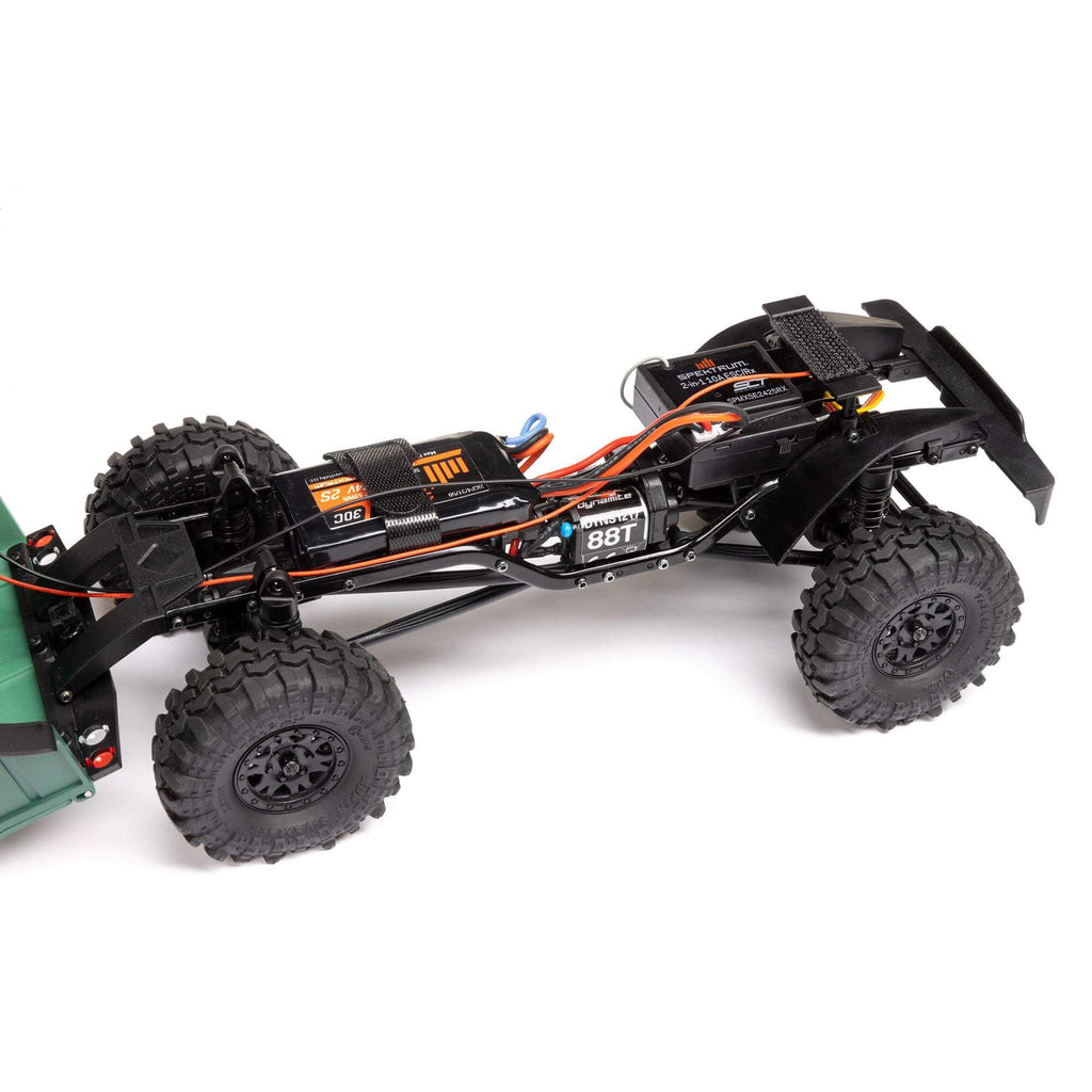 Axial SCX24 40's 4 Door Dodge Power Wagon, Orange:1/24 4WD-RTR