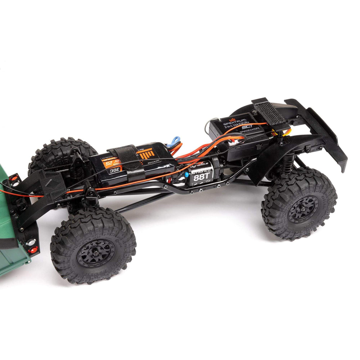 Axial SCX24 40's 4 Door Dodge Power Wagon, Orange:1/24 4WD-RTR