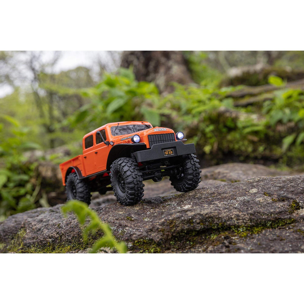 Axial SCX24 40's 4 Door Dodge Power Wagon, Orange:1/24 4WD-RTR