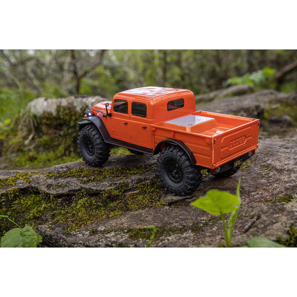 Axial SCX24 40's 4 Door Dodge Power Wagon, Orange:1/24 4WD-RTR