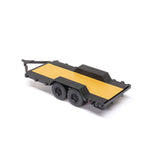 SCX24 Flat Bed Vehicle Trailer with LED Taillights:1/24th