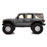 SCX10III Jeep JLU Wrangler w/Portals,Gray:1/10 RTR