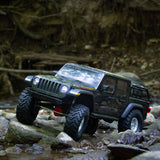 1/10 SCX10 III Jeep JT Gladiator 4X4 RTR Brushed Rock Crawler, Gray
