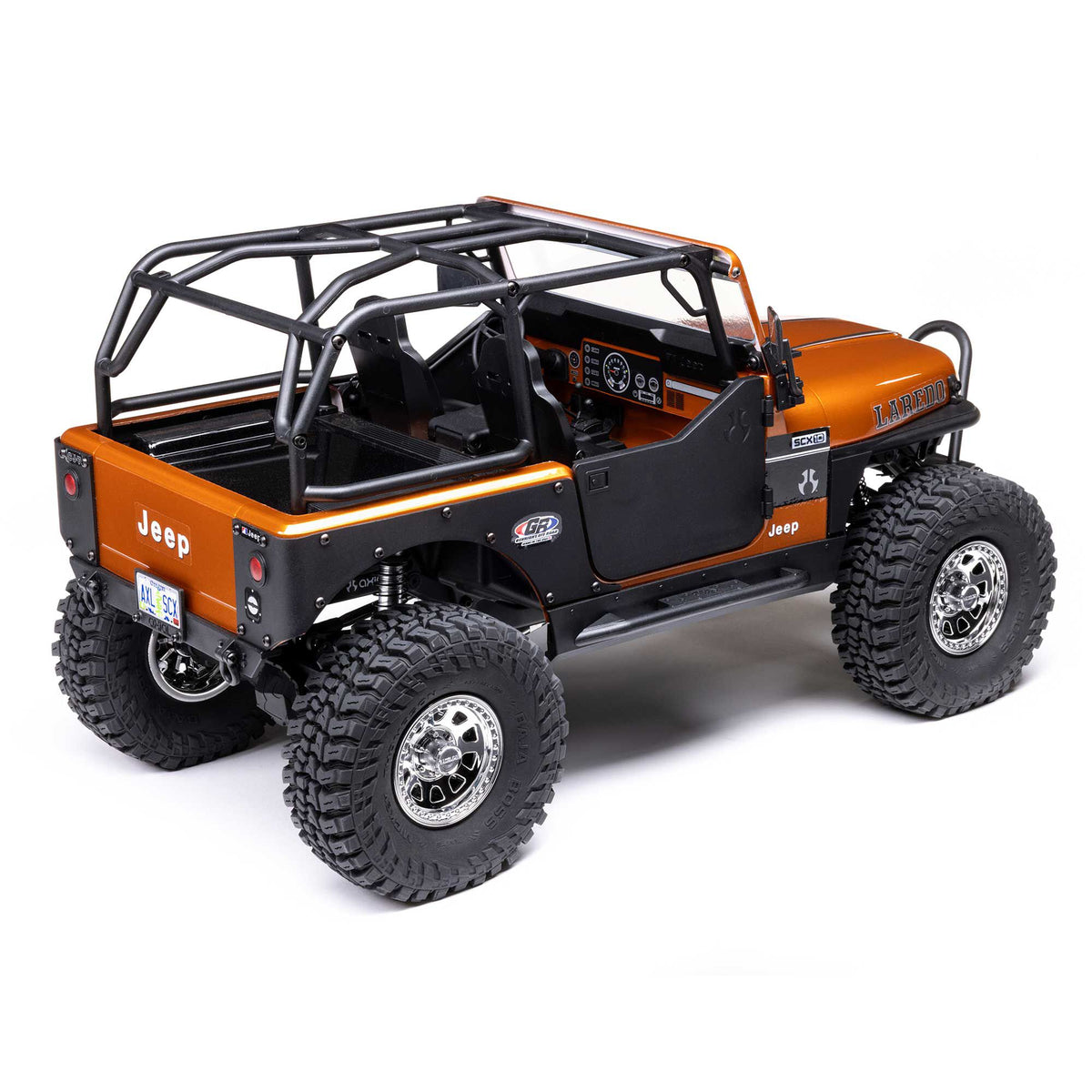 Axial 1/10 SCX10 III Jeep CJ-7 4X4 RTR Brushed Rock Crawler, Copper