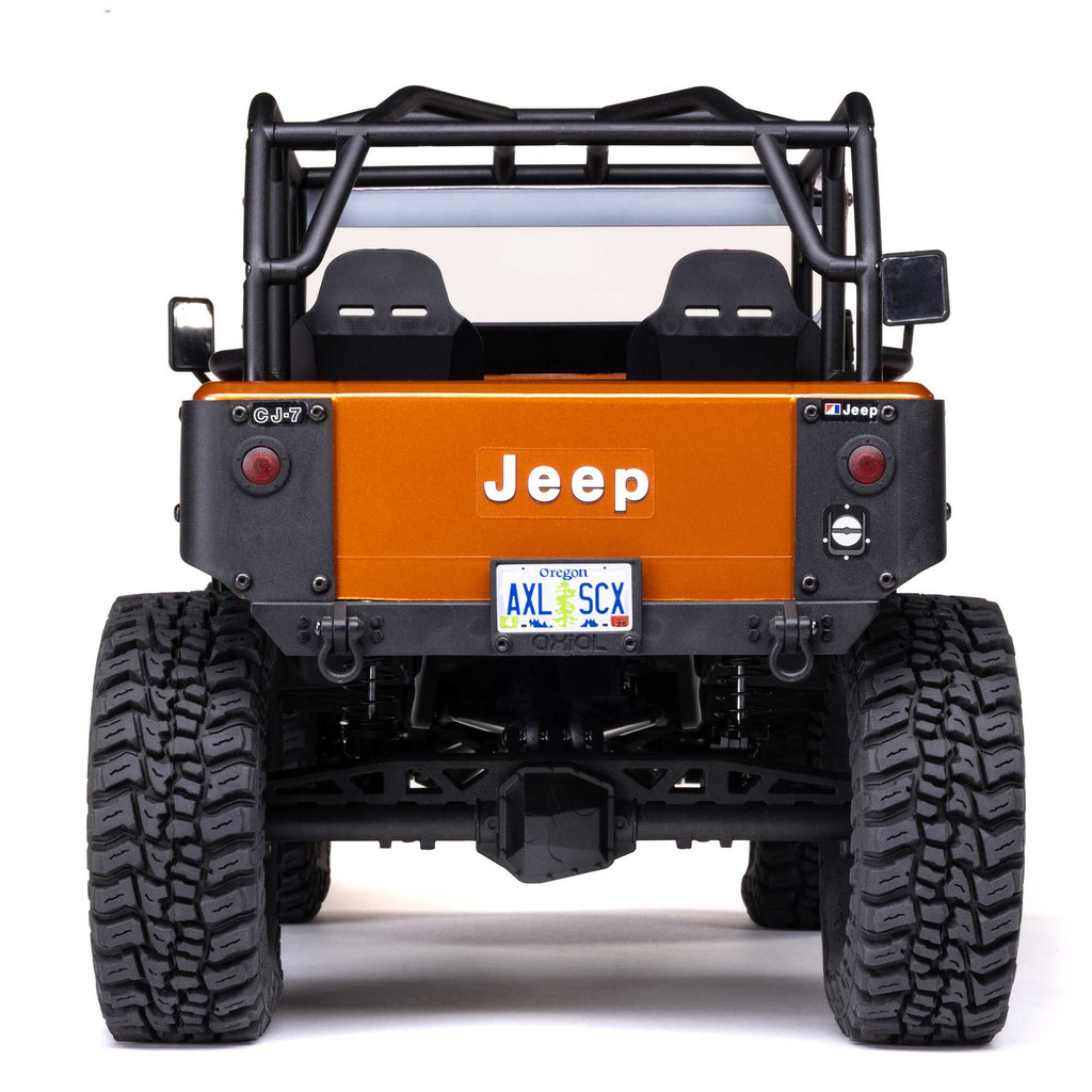 Axial 1/10 SCX10 III Jeep CJ-7 4X4 RTR Brushed Rock Crawler, Copper