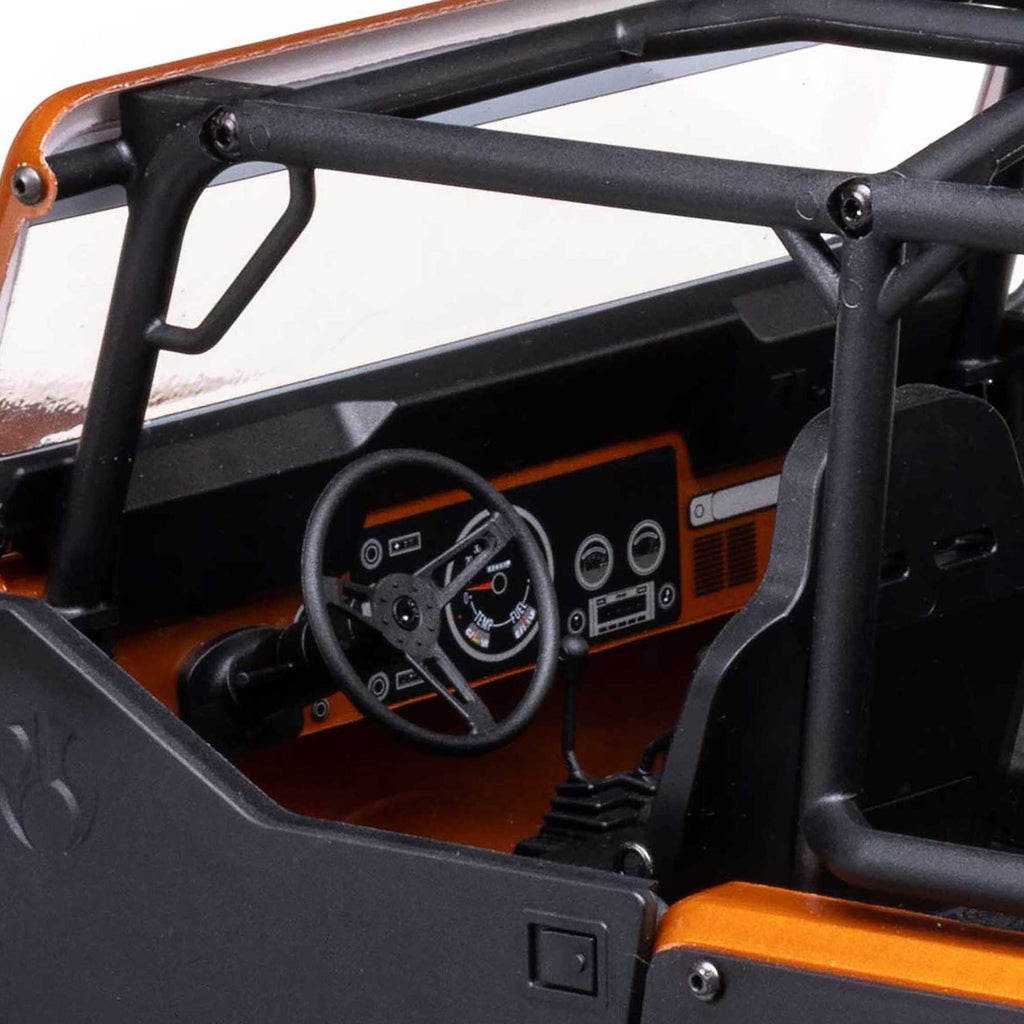 Axial 1/10 SCX10 III Jeep CJ-7 4X4 RTR Brushed Rock Crawler, Copper