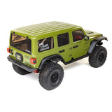 1/6 SCX6 Jeep JLU Wrangler 4WD Crawler RTR: Green