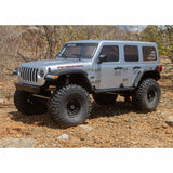 1/6 SCX6 Jeep JLU Wrangler 4WD Crawler RTR: Silver