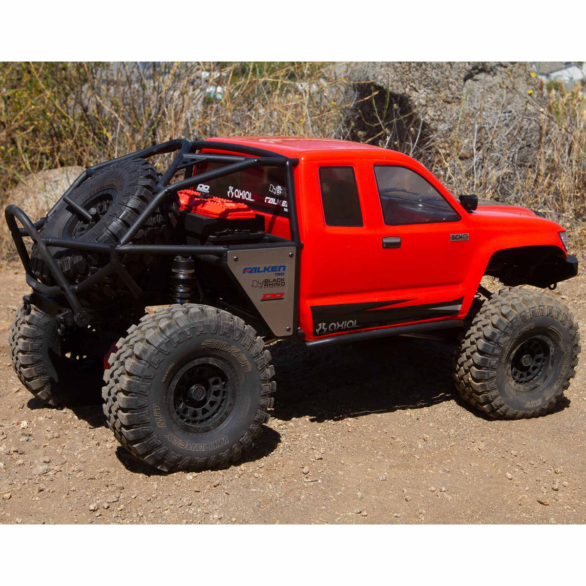 Axial SCX6 Trail Honcho: 1/6 4WD RTR Red