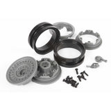 1/10 MW19 1.9 Beadlock Wheels, 12mm Hex, Gray (2)