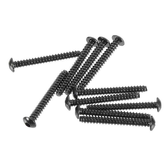 Hex Socket Tapping Button Head Black M3x25mm(10)