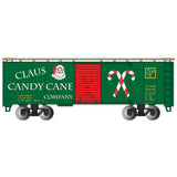 HO 40' PS-1 Box Claus Candy Cane Co