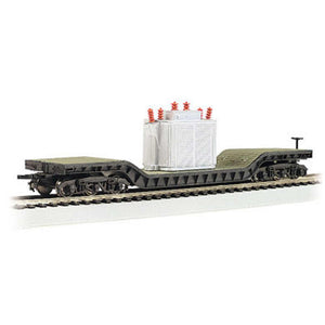 HO 52' Depressed Center Flat with Transformer