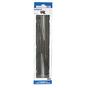 HO NS EZ Command #6 Left-Hand Crossover with DCC