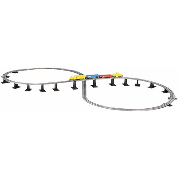 Nickel Silver E-Z Track Figure 8 Track Pack