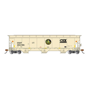 HO Trinity 5161 3-Bay Covered Hopper - CSX® #265196