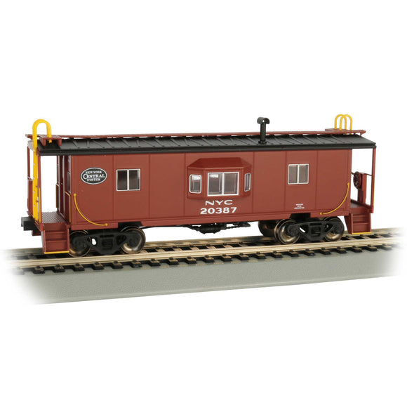 HO Bay Window Caboose w Roof Walk NYC