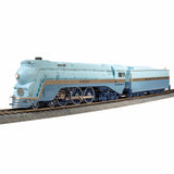 HO Blue Goose Locomotive with Paragon4, ATSF #3460 (on tender)