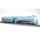 HO Blue Goose Locomotive with Paragon4, ATSF #3460 (on tender)