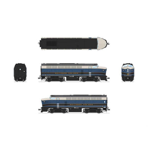 HO RF-16 Sharknose Locomotive A, B&O 857, As-Delivered with Paragon4