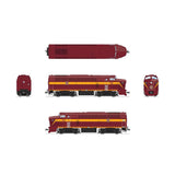 HO RF-16 Sharknose Locomotive A/B DMIR 728 / 729 Maroon & Yellow with Paragon4