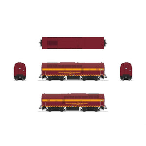 HO RF-16 Sharknose Locomotive A/B DMIR 728 / 729 Maroon & Yellow with Paragon4
