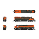 HO EMD SD45 Locomotive, GN 408 Simplified Empire Builder with Paragon 4
