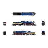 N Light Pacific 4-6-2 Steam Locomotive, B&M #3688, Minuteman, with Paragon4