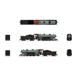 N Light Pacific 4-6-2 Steam Locomotive, T&P 708, Gray Boiler, with Paragon4
