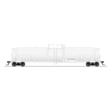 HO Cryogenic Tank Car, Unlettered, White, Type B