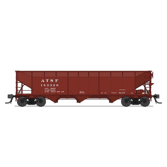 HO AAR 70-ton Triple Hopper, ATSF GA-73 (4)