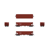 HO AAR 70-ton Triple Hopper, ATSF GA-73, #183357