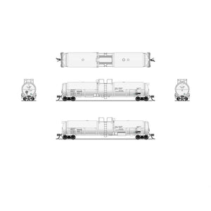 N Cryogenic Tank Car, UTLX White (2)