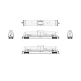 N Cryogenic Tank Car, UTLX White