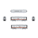 HO EMD F7B Locomotive, ATSF 328B, Warbonnet, 1950's with Paragon4