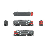 HO EMD F7A Locomotive, SP 6295, Bloody Nose with Paragon4