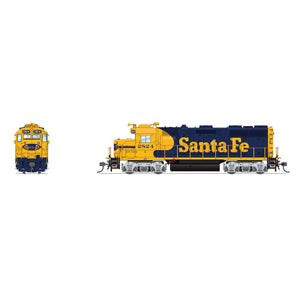 HO EMD GP35 Locomotive, ATSF 2824, Blue Warbonnet