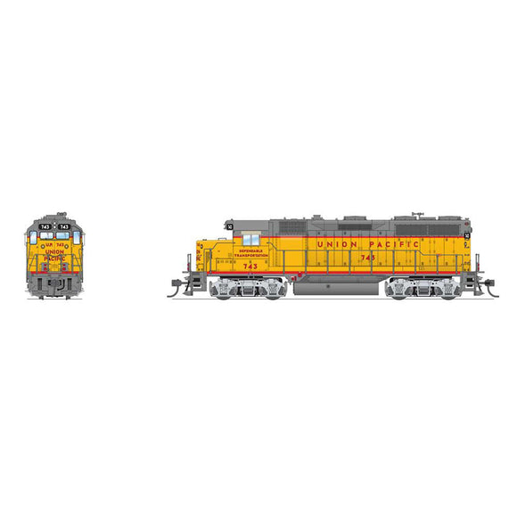 HO EMD GP35 Locomotive, UP 743, 