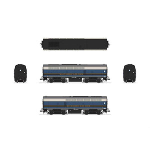 HO RF-16 Sharknose Locomotive B, B&O 857X, As-Delvered