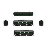 HO EMD F7B Locomotive, PRR 9547B DGLE 1 Stripe