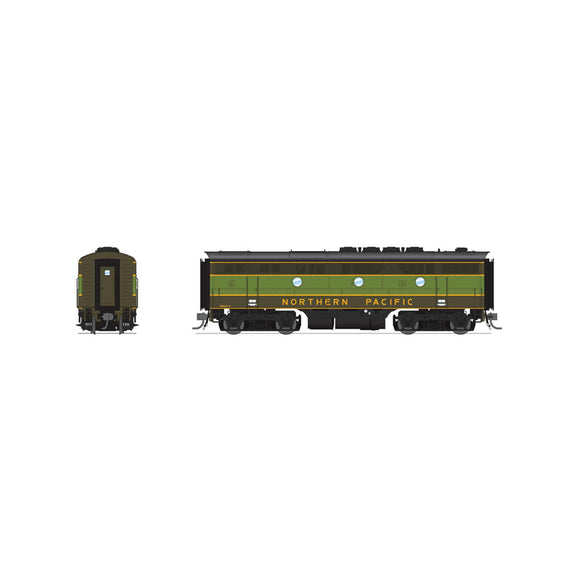 HO EMD F3B Locomotive, NP 6504C, Streamliner Scheme