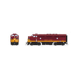HO EMD F3A Locomotive, SOO 202A, Maroon & Imitation Gold