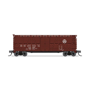 N K7 Wood Stock Car, PRR 135396, Cattle Sounds